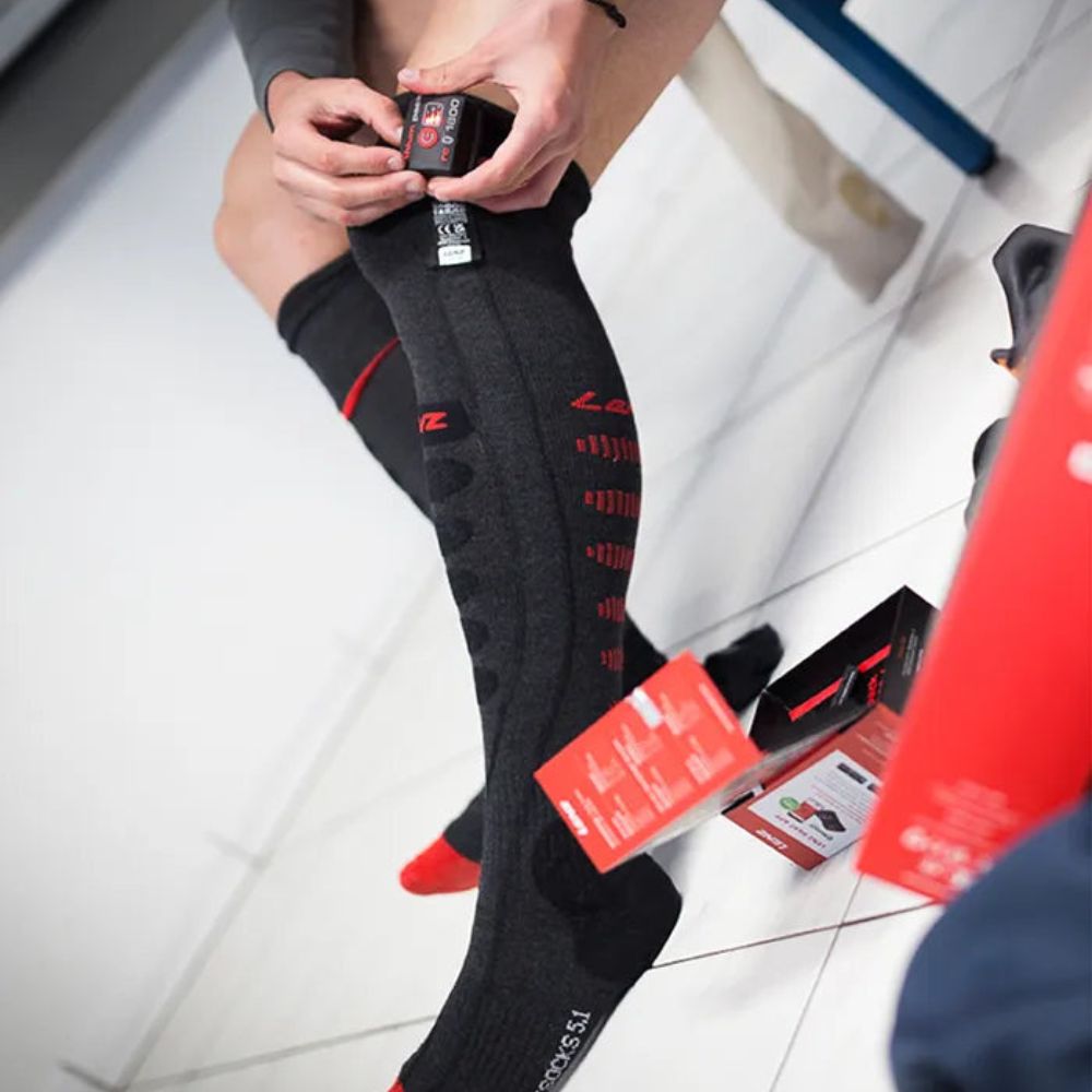 LENZ HEAT SOCKS 5.1 TOE CAP REGULAR FIT