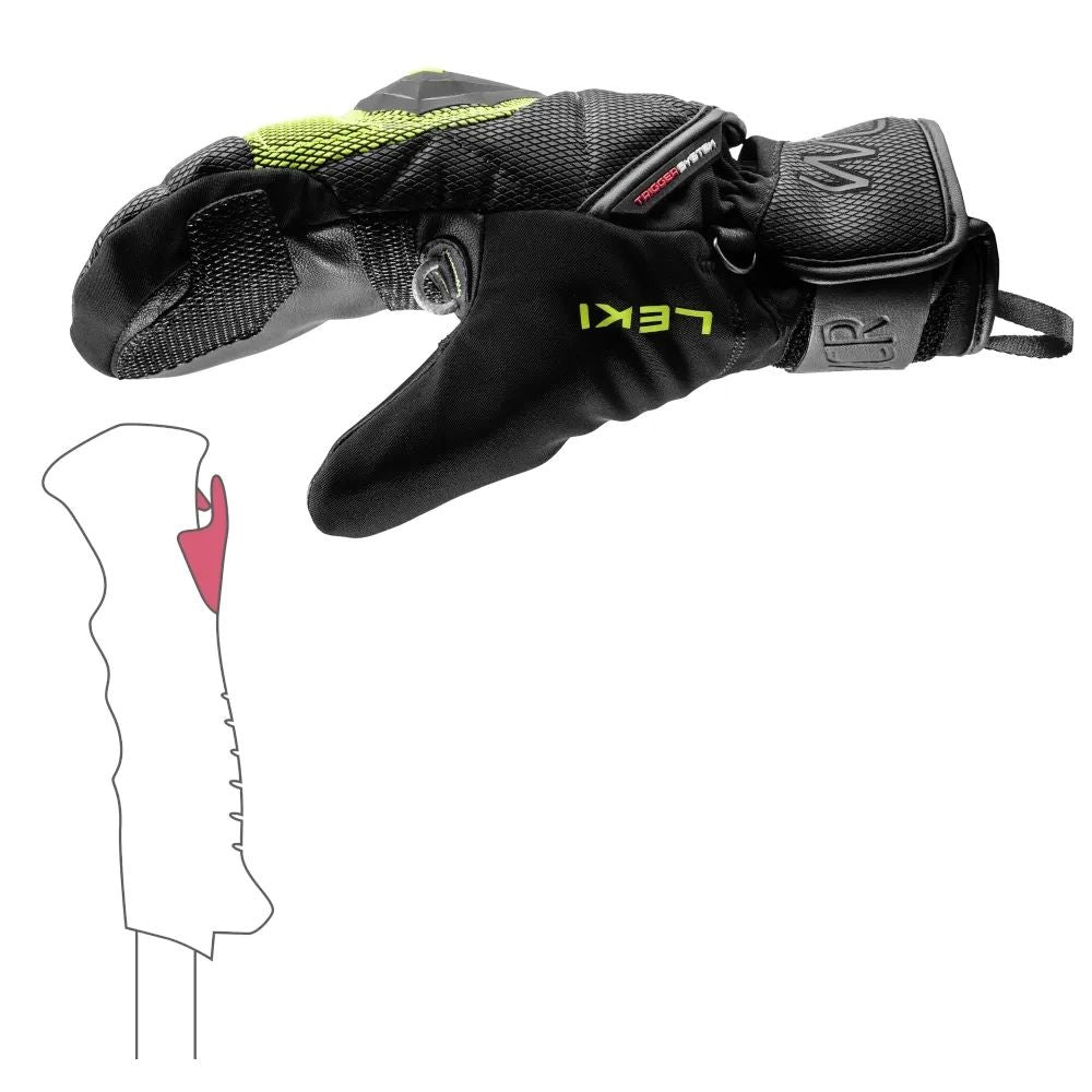 LEKI WCR COACH 3D JR MITT