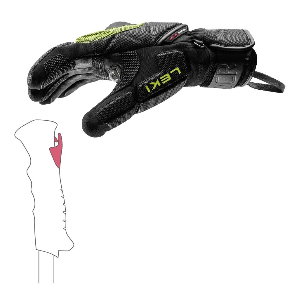 LEKI WCR COACH 3D GLOVE