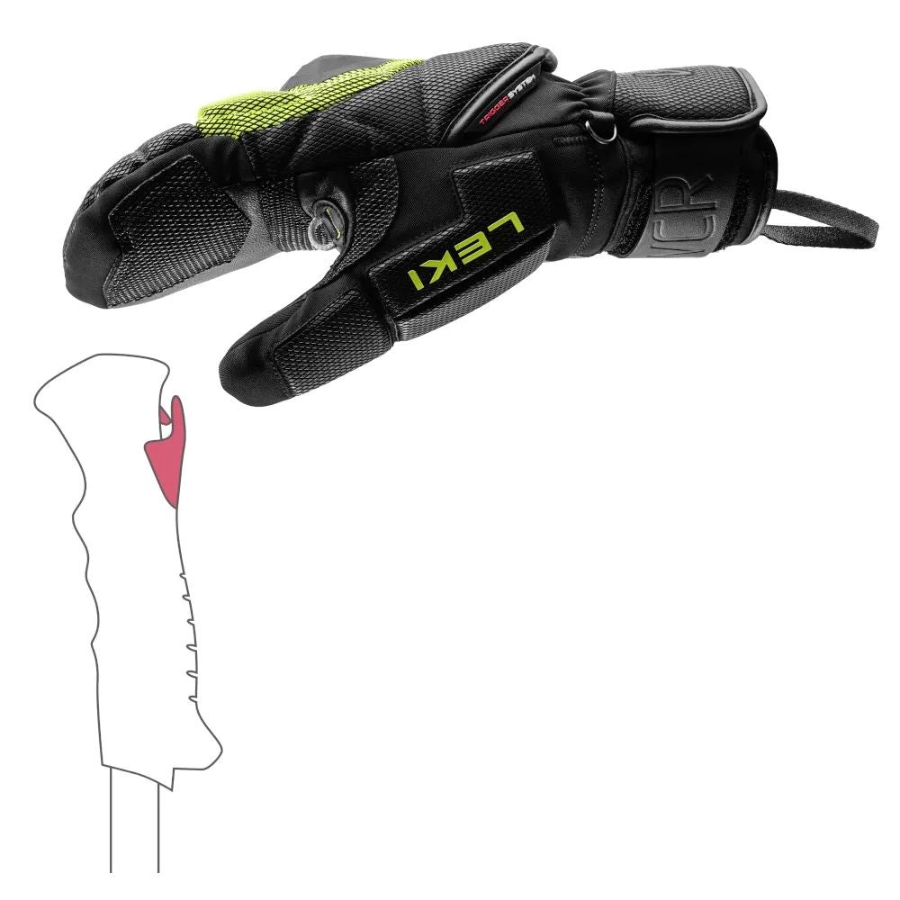 LEKI WCR COACH 3D MITTEN