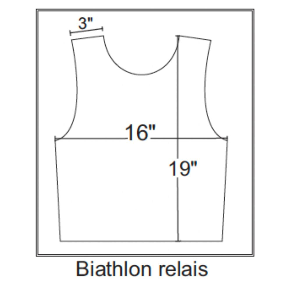 DOSSARDS de BIATHLON & SKI de FOND
