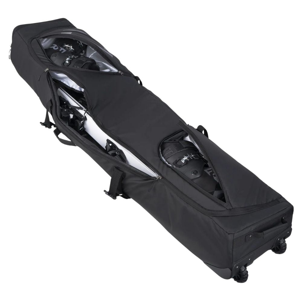 K&B ADJUSTABLE DOUBLE SKI BAG ON WHEELS