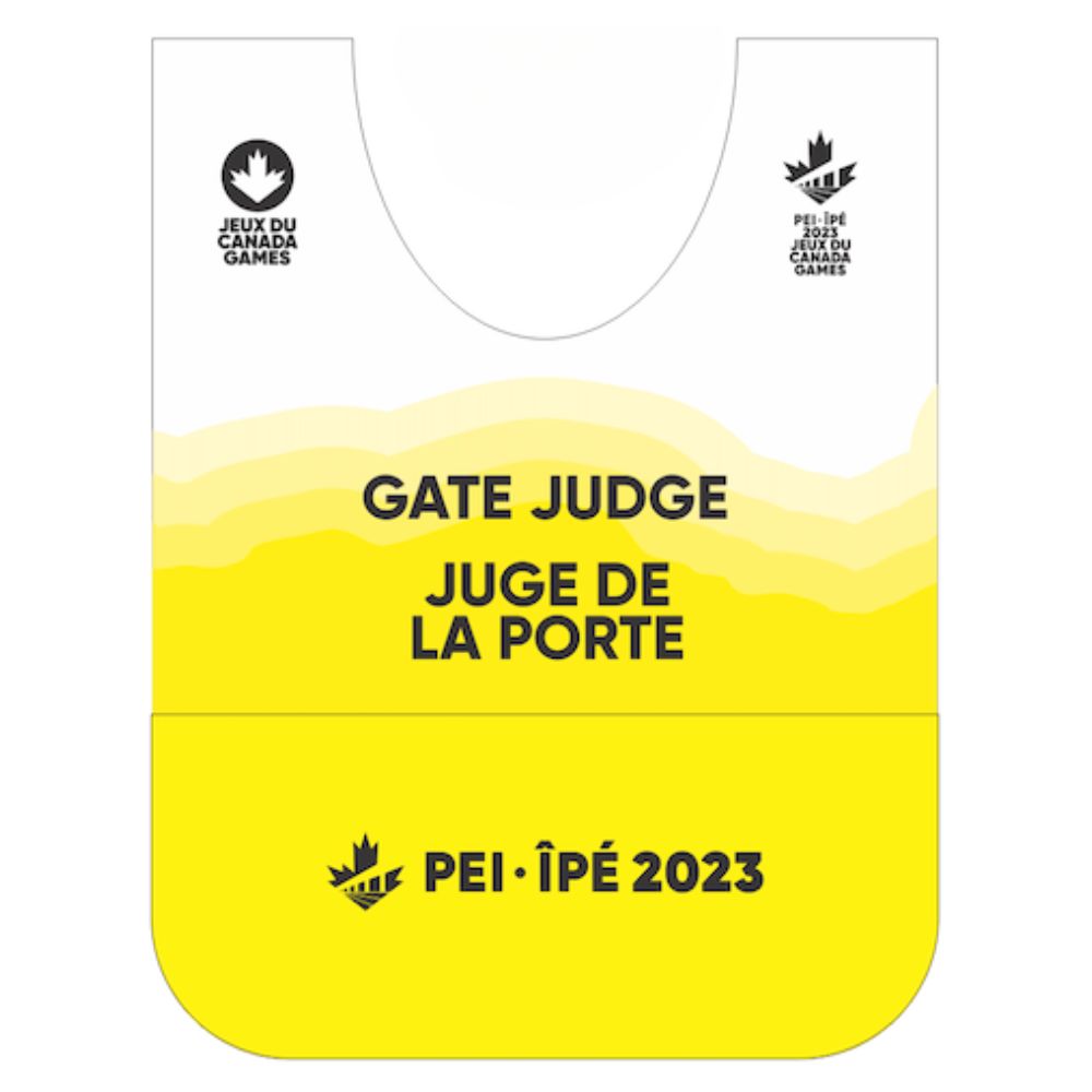 GATE JUDGE BIBS